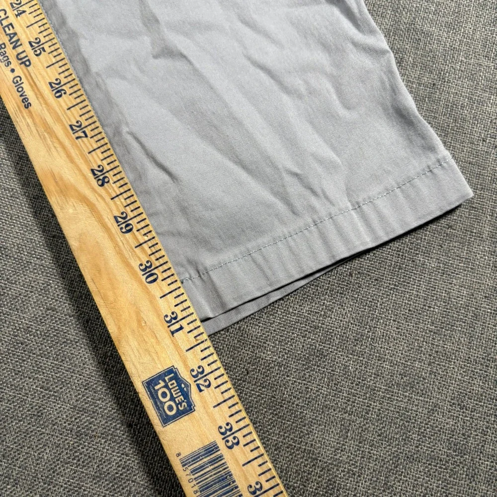 Birddogs Chino Pants Mens 32x32 Light Gray Lined‎ Stretch Boomstick Chinos